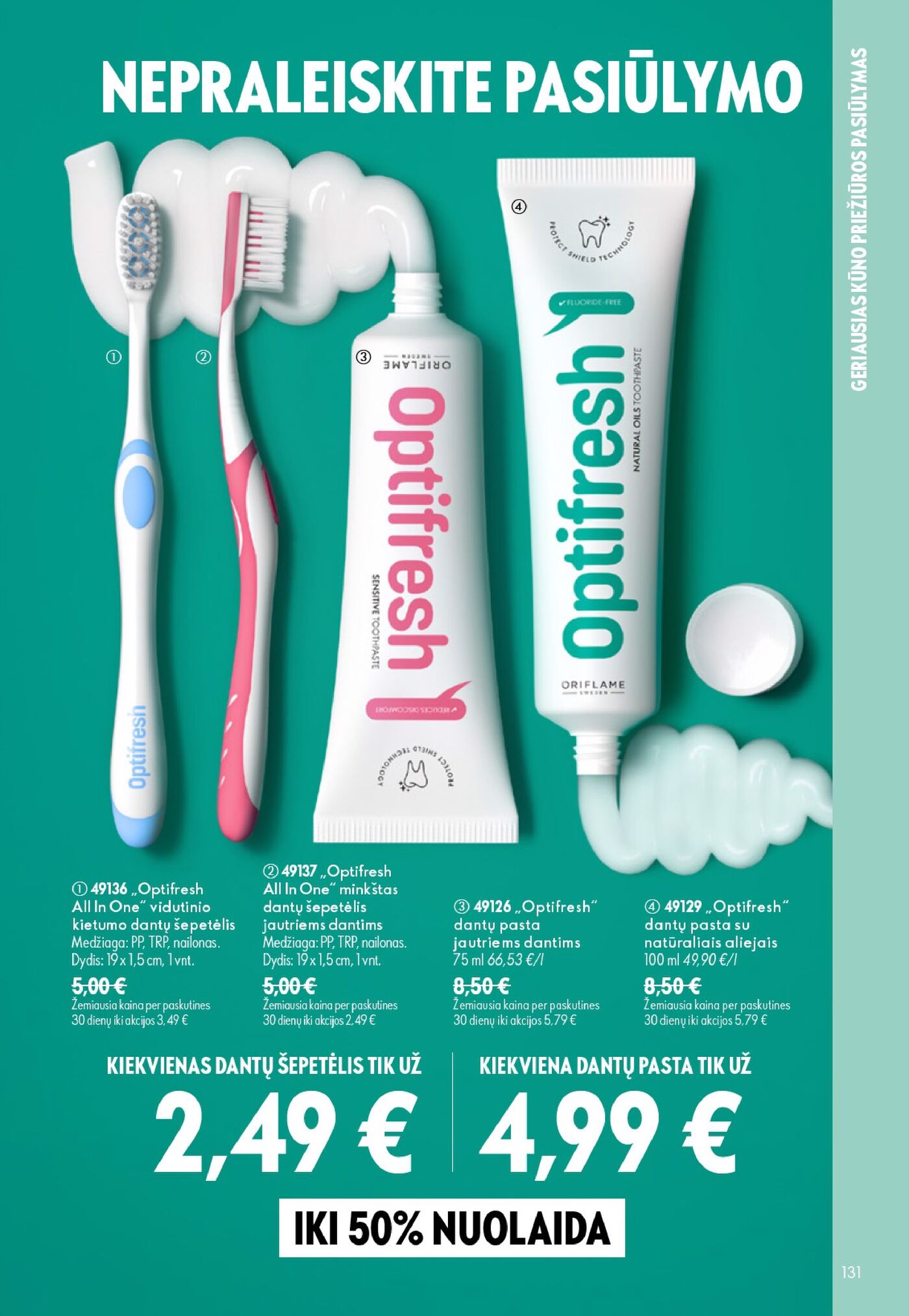 Oriflame Katalogas 12 – 131 puslapis