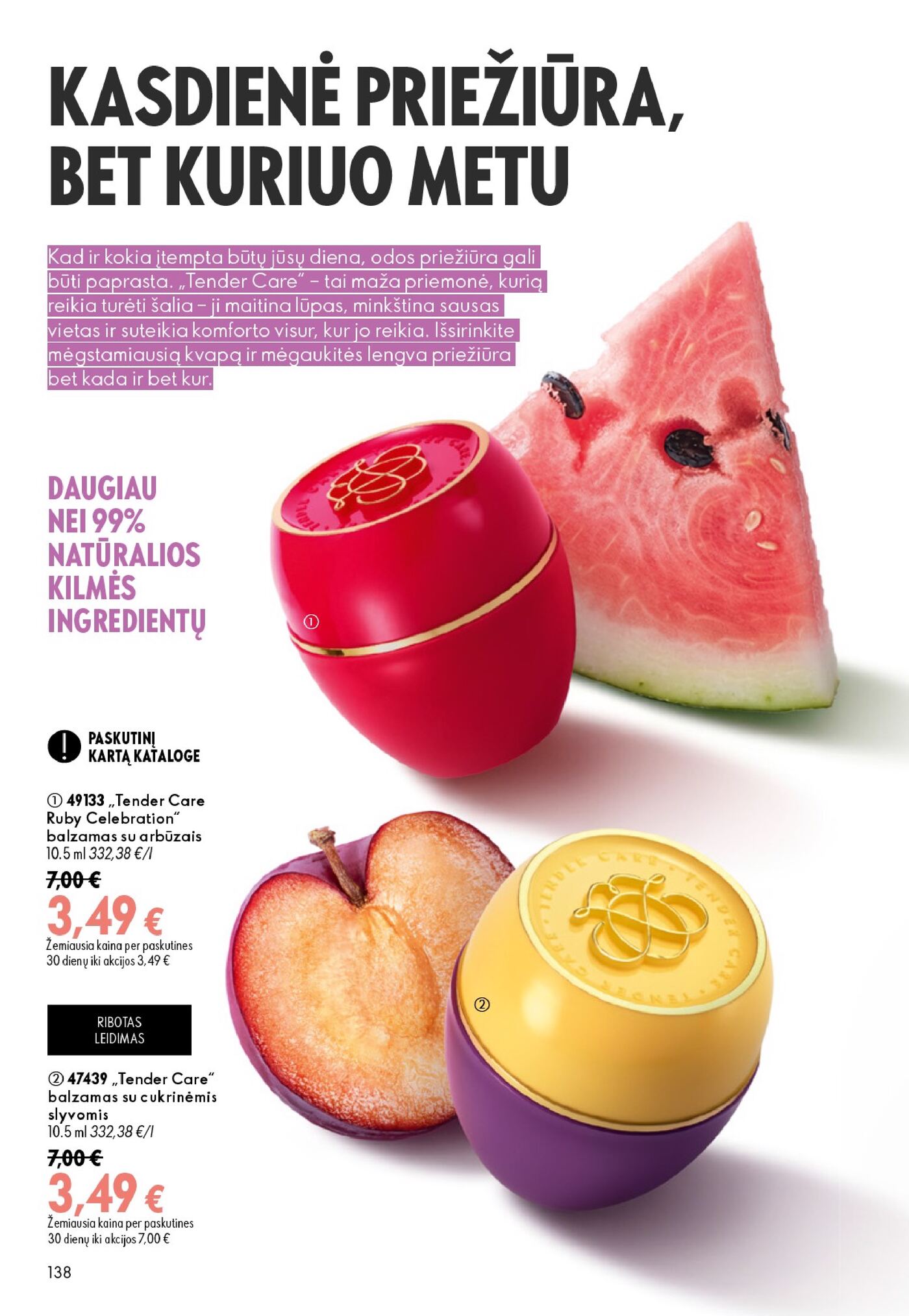 Oriflame Katalogas 12 – 138 puslapis
