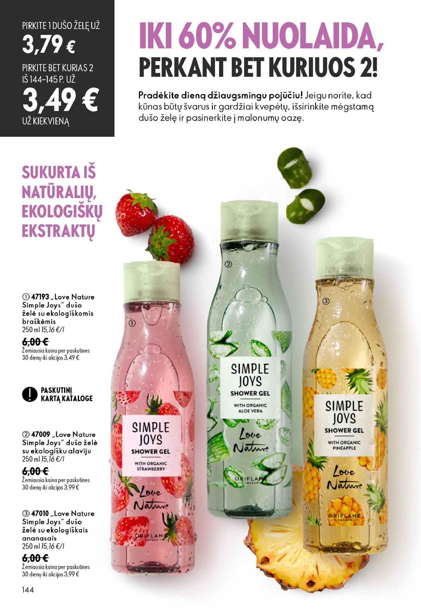Oriflame Katalogas 12 – 144 puslapis