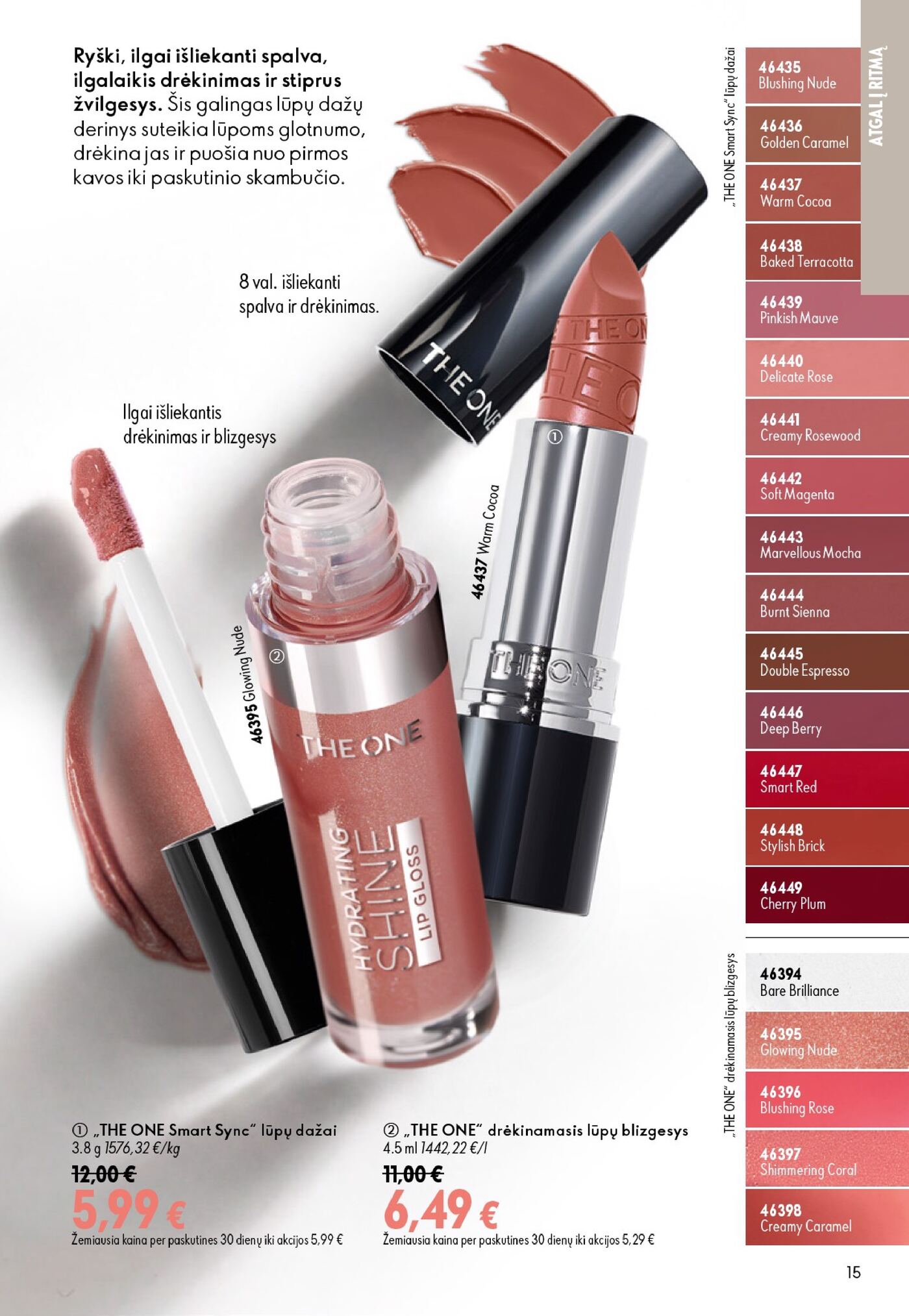 Oriflame Katalogas 12 – 15 puslapis