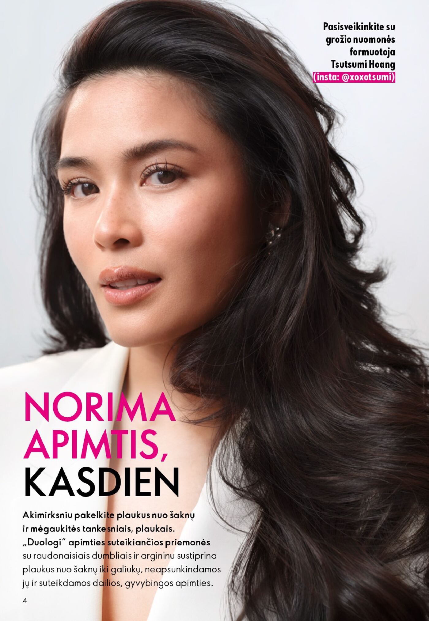 Oriflame Katalogas 12 – 4 puslapis