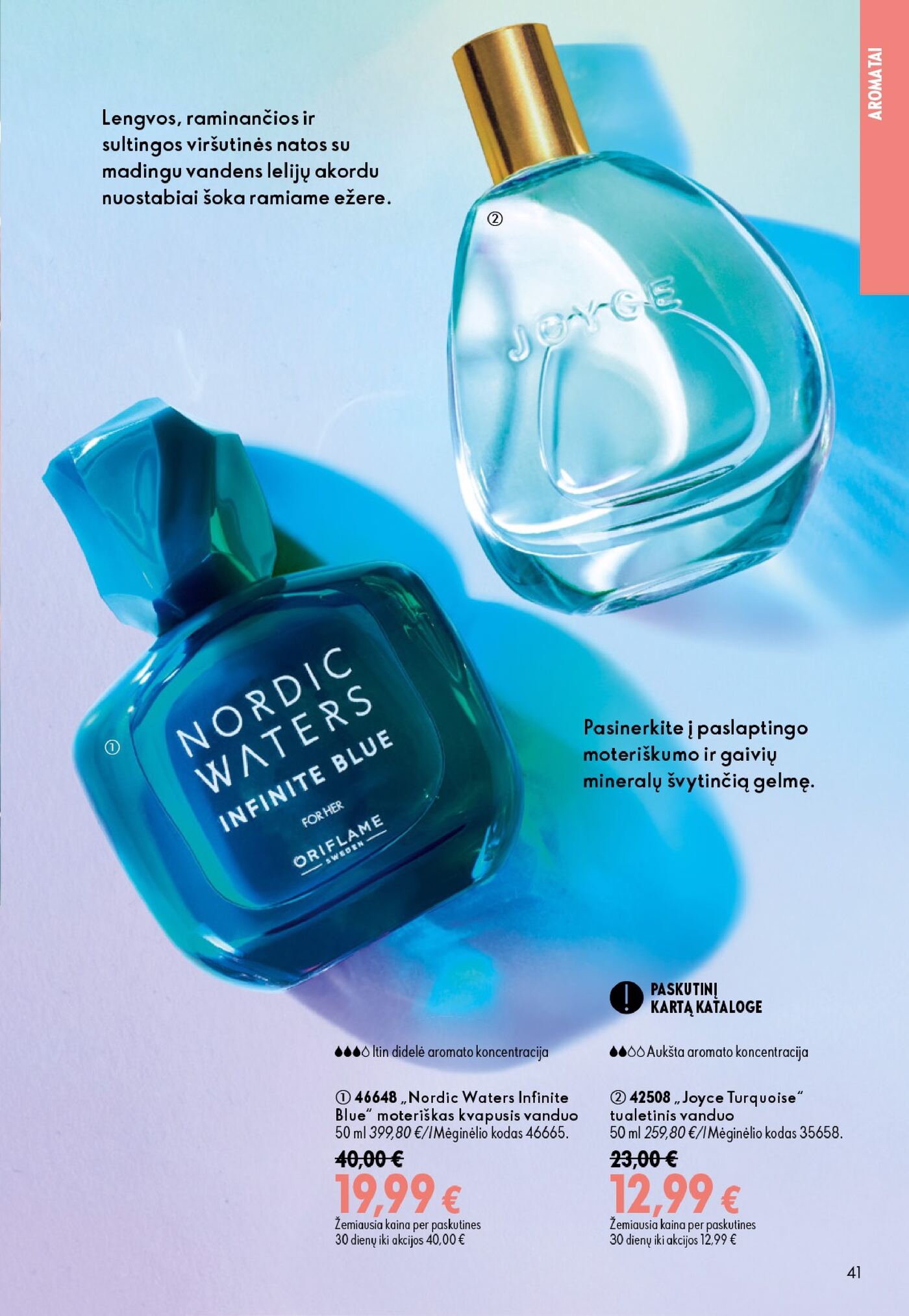 Oriflame Katalogas 12 – 41 puslapis