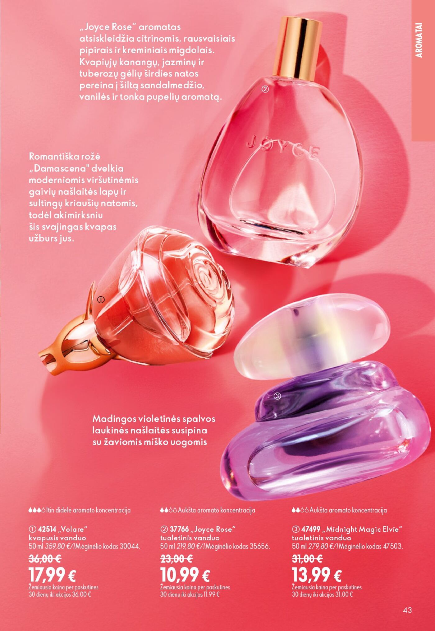 Oriflame Katalogas 12 – 43 puslapis