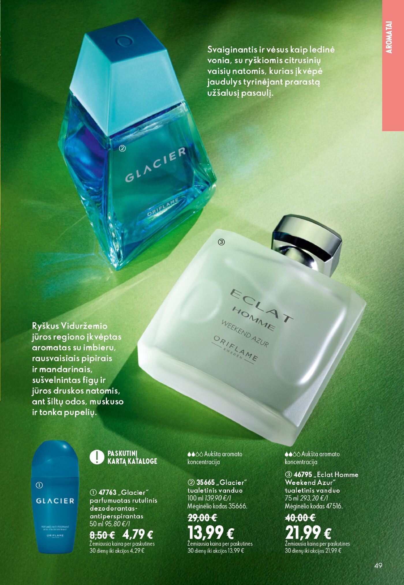 Oriflame Katalogas 12 – 49 puslapis