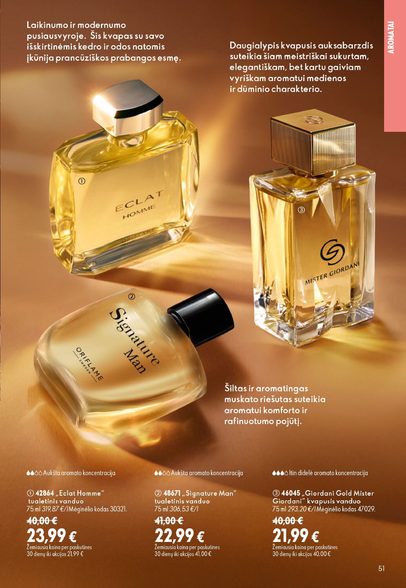 Oriflame Katalogas 12 – 51 puslapis