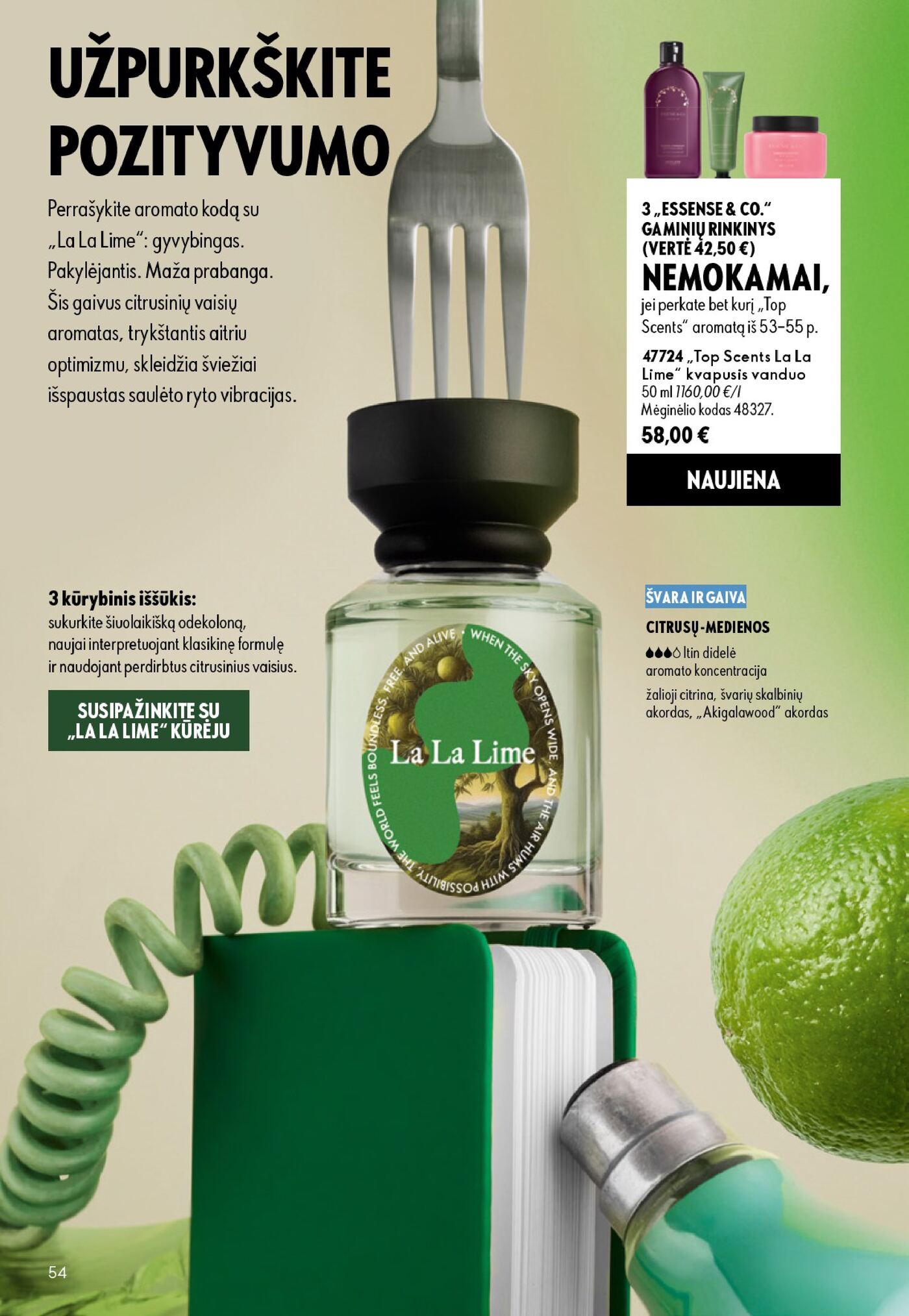 Oriflame Katalogas 12 – 54 puslapis