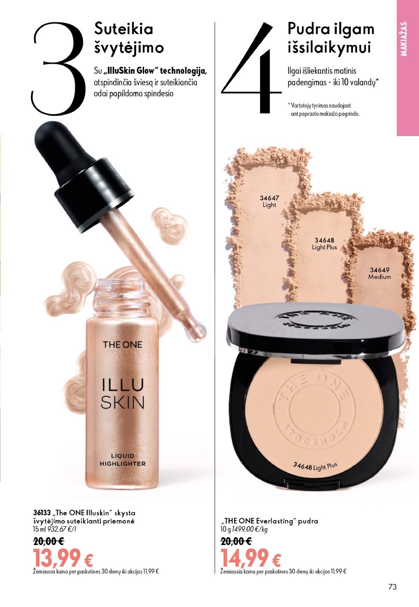 Oriflame Katalogas 12 – 73 puslapis