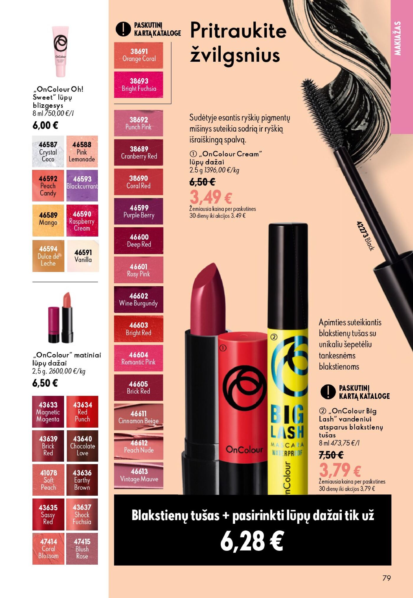Oriflame Katalogas 12 – 79 puslapis
