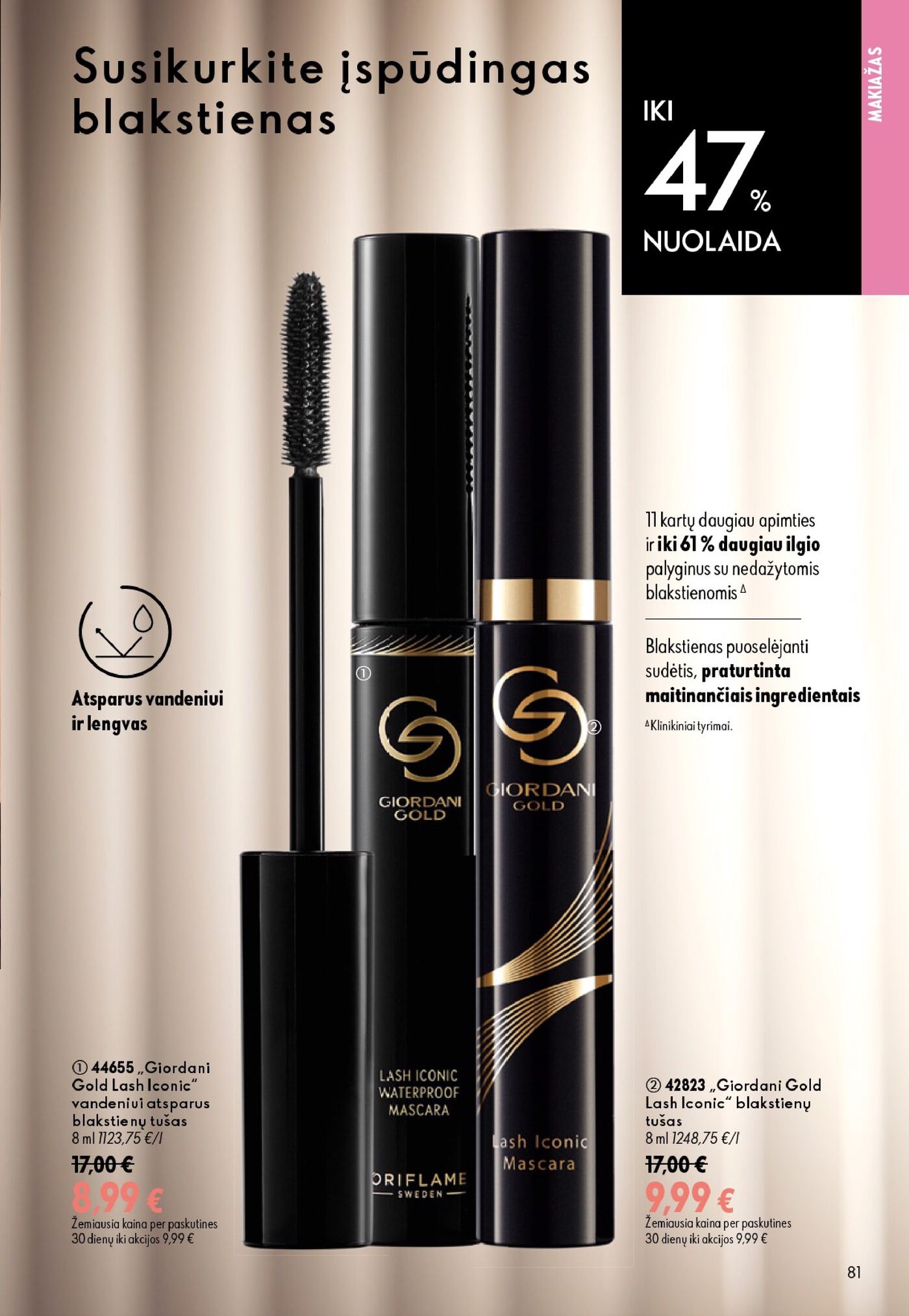 Oriflame Katalogas 12 – 81 puslapis
