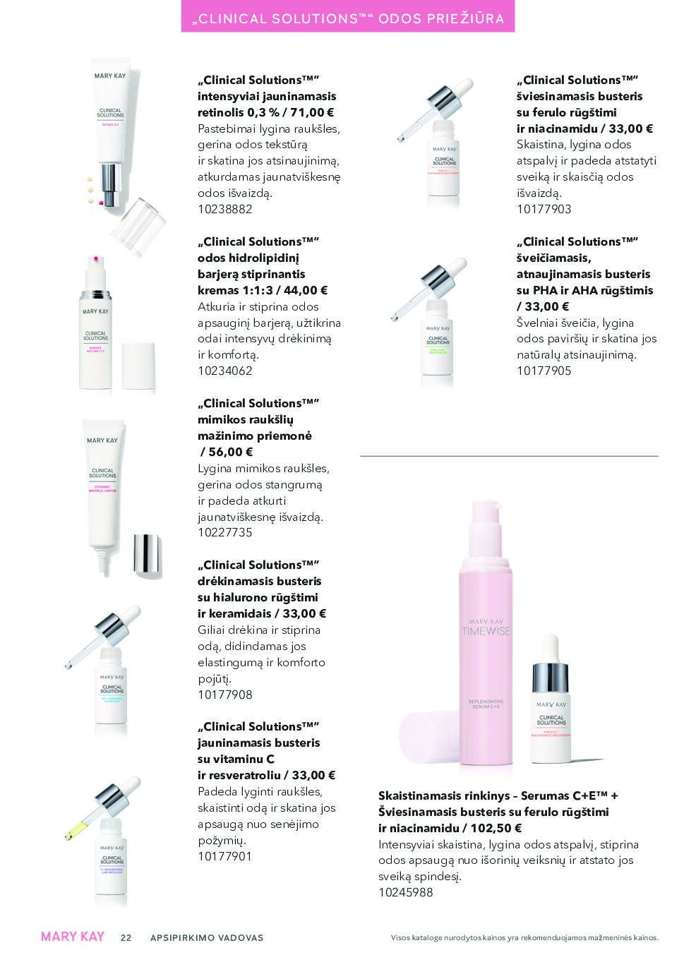 Mary Kay The LOOK – 22 puslapis