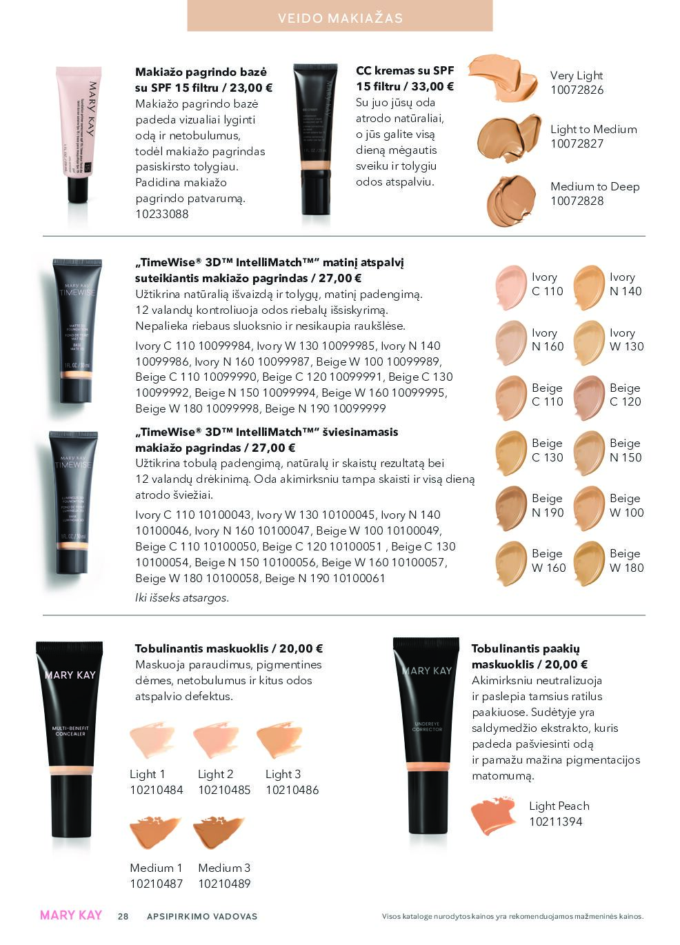 Mary Kay The LOOK – 28 puslapis