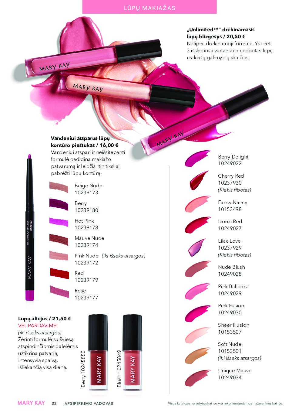 Mary Kay The LOOK – 32 puslapis