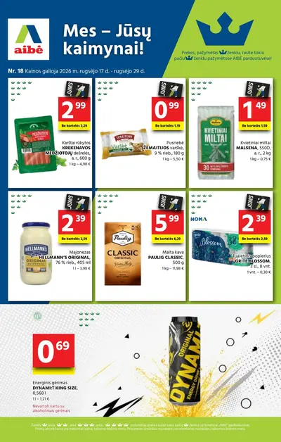 Naujas Aibė nuolaidų leidinys - Mes - Jūsų kaimynai! Nr.18