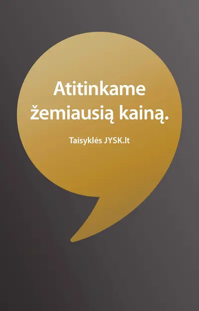 Jysk katalogas