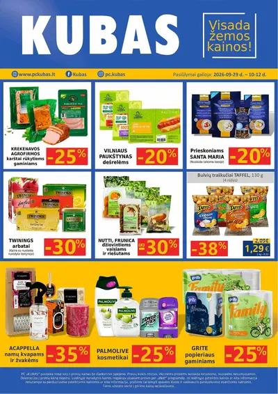 Kubas: Visada žemos kainos!