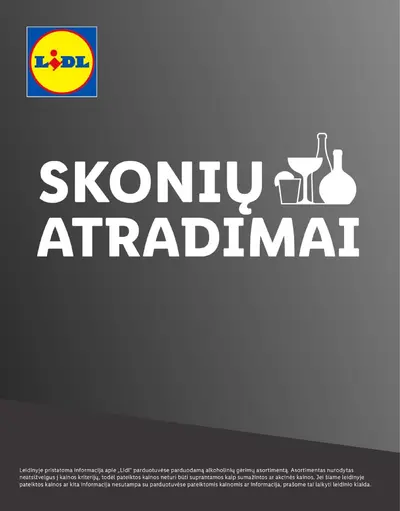 Naujas Lidl leidinys - SKONIO ATRADIMAI