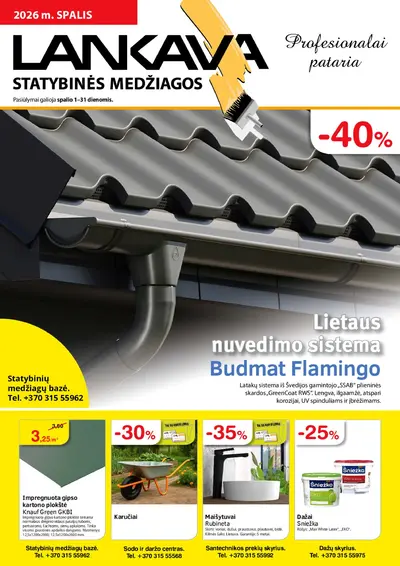 Lankava akcijų leidinys Spalis