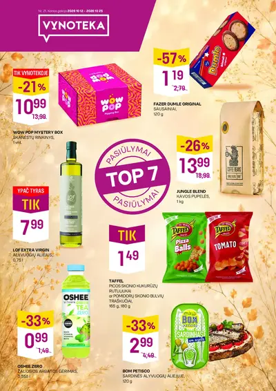 Vynoteka kainų leidinys Nr. 21