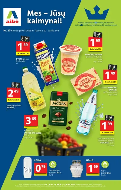 Naujas Aibė nuolaidų leidinys - Mes - Jūsų kaimynai! Nr.20