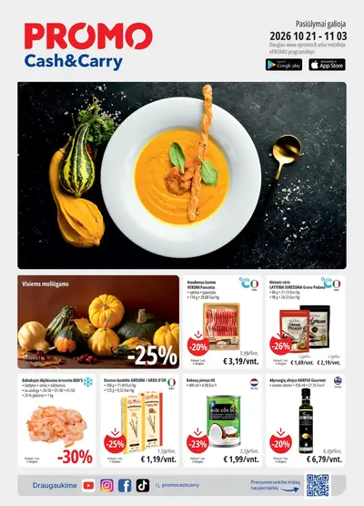 PROMO Cash&Carry Pasiūlymai