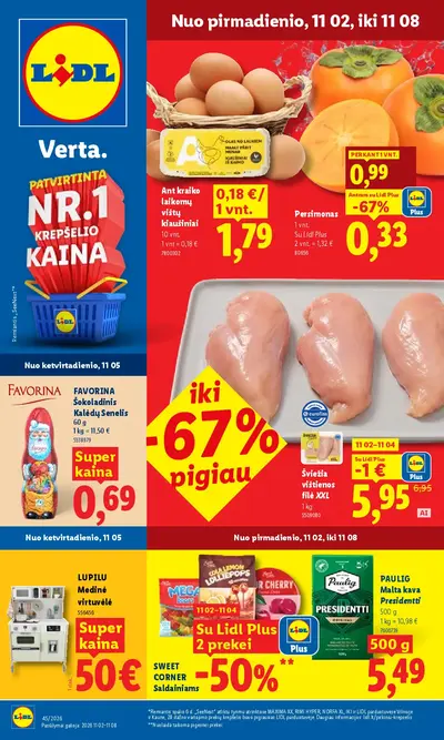 Lidl maisto prekių leidinys Nr. 45