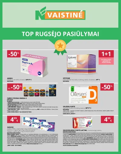 NORFOS VAISTINĖS RUGSĖJO mėnesio leidinys