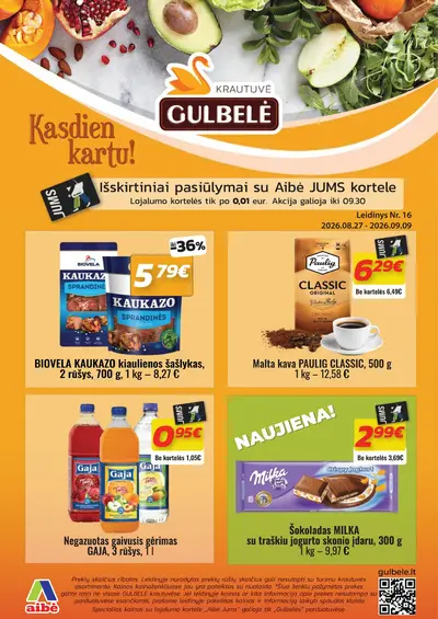 Gulbelės leidinys nr. 16