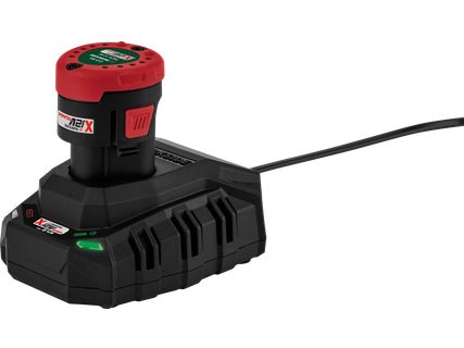 12 V, 2 Ah akumuliatorius PAPK 12 ir 12 V, 2,4 A kroviklis PLGK 12, 1 rink.