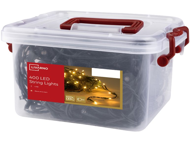 400 LED lempučių girlianda, 1 vnt