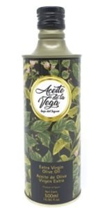 Aceite De La Vega Lata Extra Virgin, 0.5 l