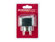 Adapteris UK - Euro HENSKE HT-G/E, juodas, 1 vnt