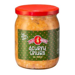 Agurkų sriuba su mėsa MAMOS KONSERVAI, 500 g
