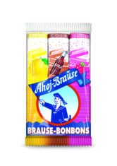 „Ahoj-Brause“ šnypščiančios čiulpiamosios lazdelės, 69 g