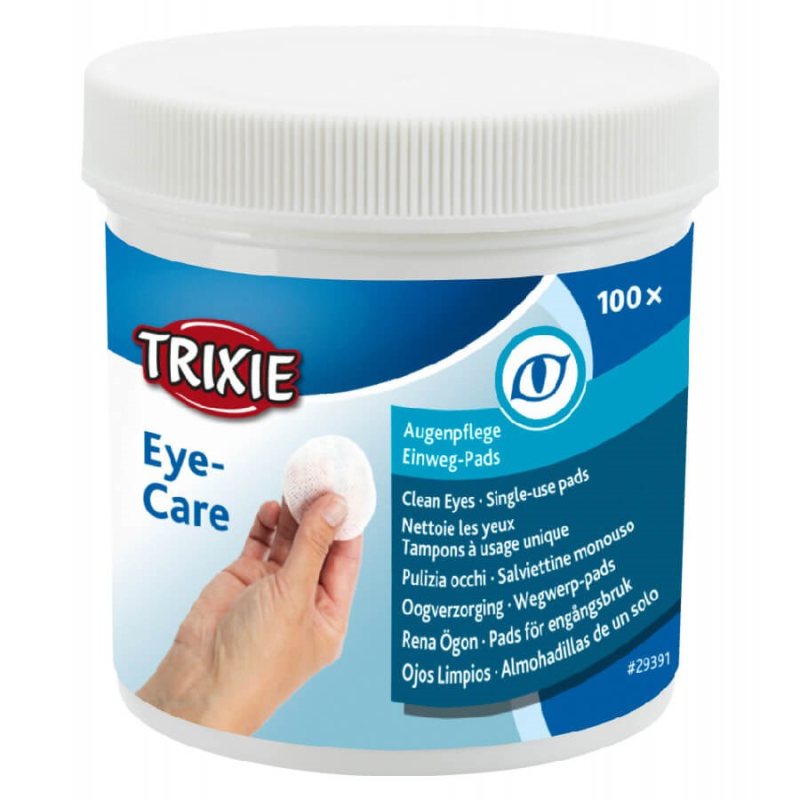 Akių servetėlės TRIXIE Eye Care, 100 vnt