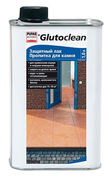 Akmens impregnantas PUFAS GLUTOCLEAN, 1 l