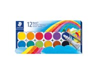 Akvarelė STEADTLER išimamais indeliais (12 sp.), 1 vnt