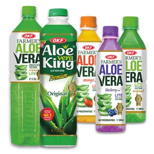 Alavijų gėrimui OKF (5 rūšių), 1,5 l, 0.5 l