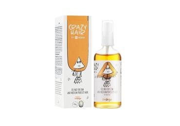 Aliejų mišinys mažo ir vidutinio poringumo plaukams su apelsinų kvapu HISKIN Crazy Hair, 100 ml