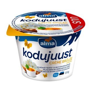 ALMA CREME BRULEE varšk. kruopel., 5% rieb., 200 g