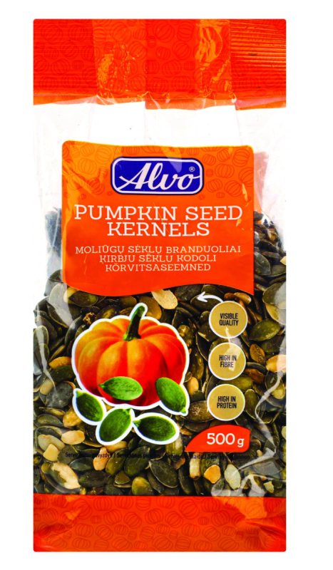 ALVO Moliūgų sėklų branduoliai, 500 g