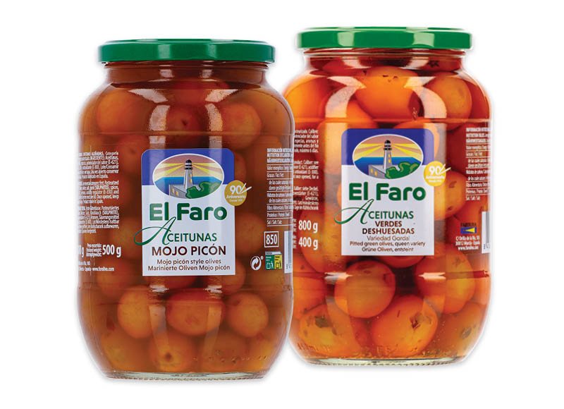 Alyvuogės EL FARO, 850 ml