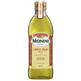 Alyvuogių aliejus MONINI, mind&light, 500 ml