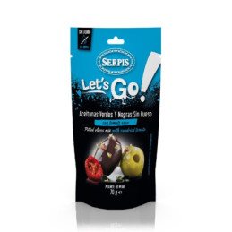 Alyvuogių asorti LETS GO su saulėje džiovintais pom., 70 g