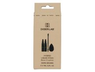 Antakių ir blakstienų dažymo rinkinys DIDIER LAB Hybrid Tint Dark Brown, 1 vnt