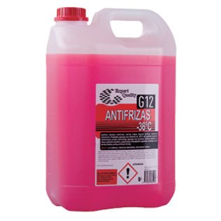 Antifrizas raudonas G12 (-36° C), 5 kg