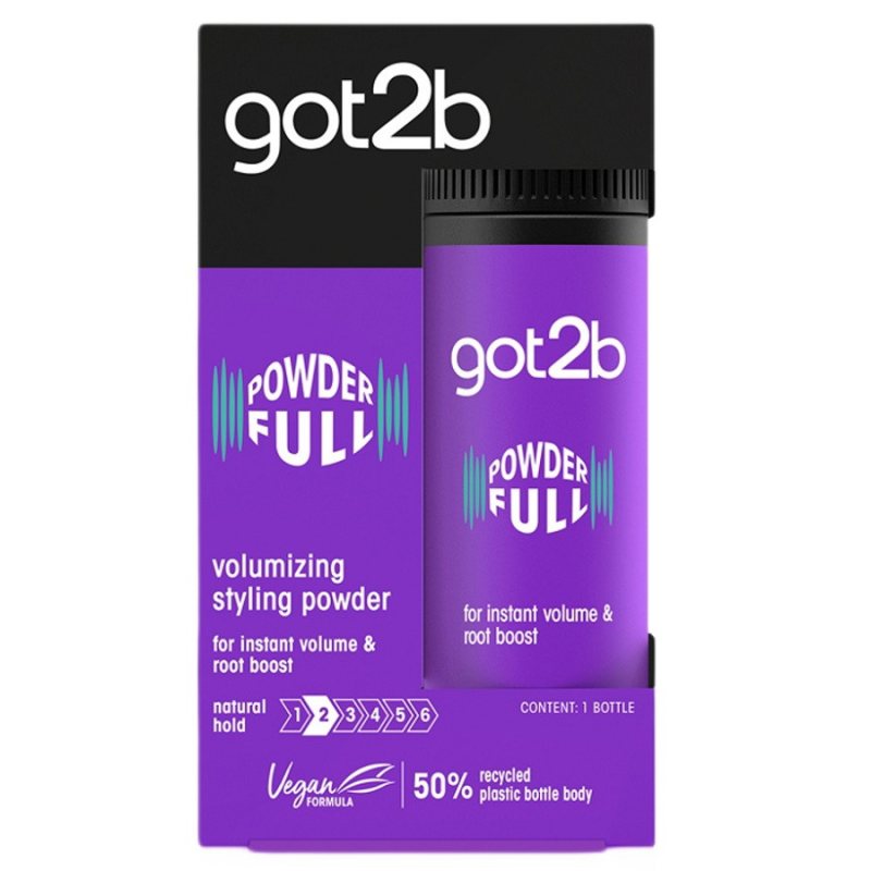 Apimties suteikianti plaukų pudra got2b PowderFul Volumizing, 10 g