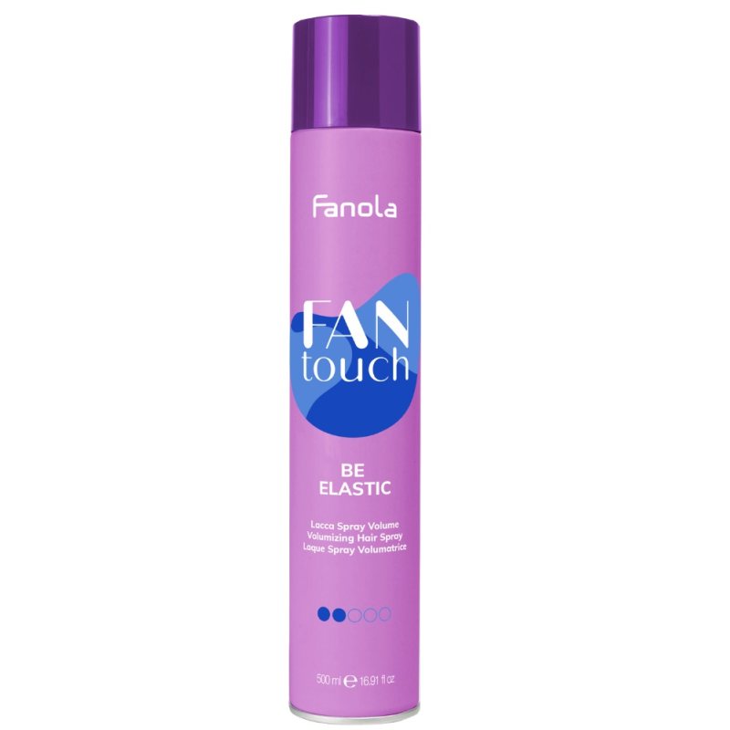 Apimties suteikiantis plaukų lakas Fanola FanTouch Be Elastic, 500 ml