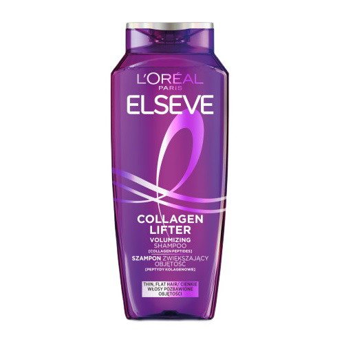 Apimties suteikiantis šampūnas L’Oréal Paris Elseve Collagen Lifter, 400 ml