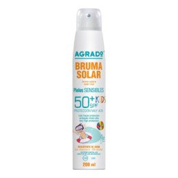 Apsauginė vaikų kūno migla nuo saulės AGRADO BRUMA SOLAR SPF50, 200 ml