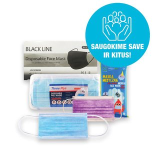 Apsauginėms veido kaukėms ir respiratoriams
